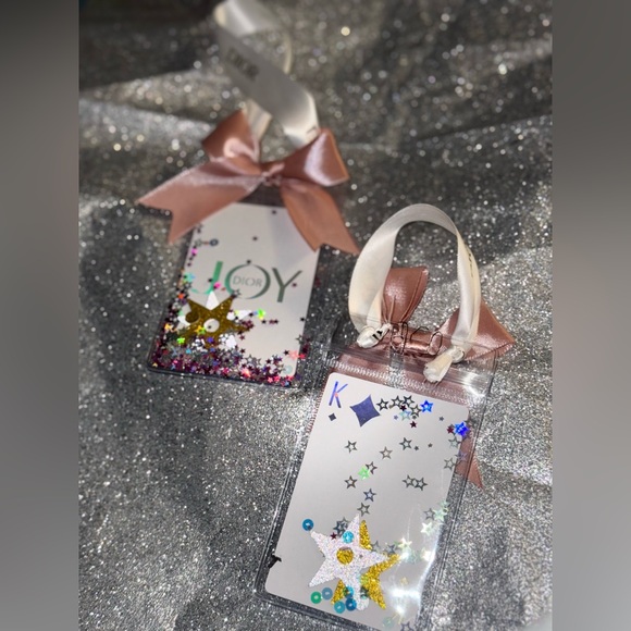 DIOR DECK THE HALLS-2 SHAKER ORNAMENTS - Picture 5 of 10